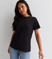 New Look Petite Black Plain T-Shirt